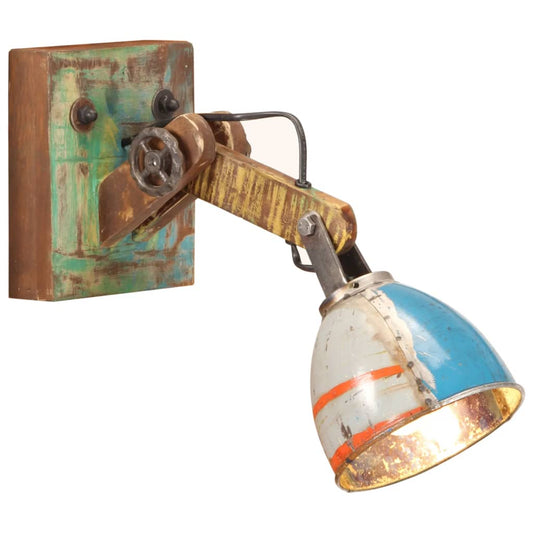Berkfield Wall Lamp Industrial Style Multicolour Round E27