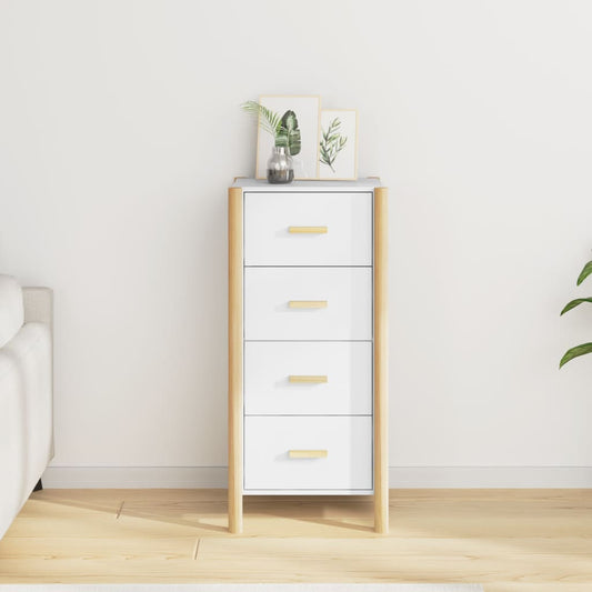 Berkfield Highboard White 42x38x90 cm Engineered Wood