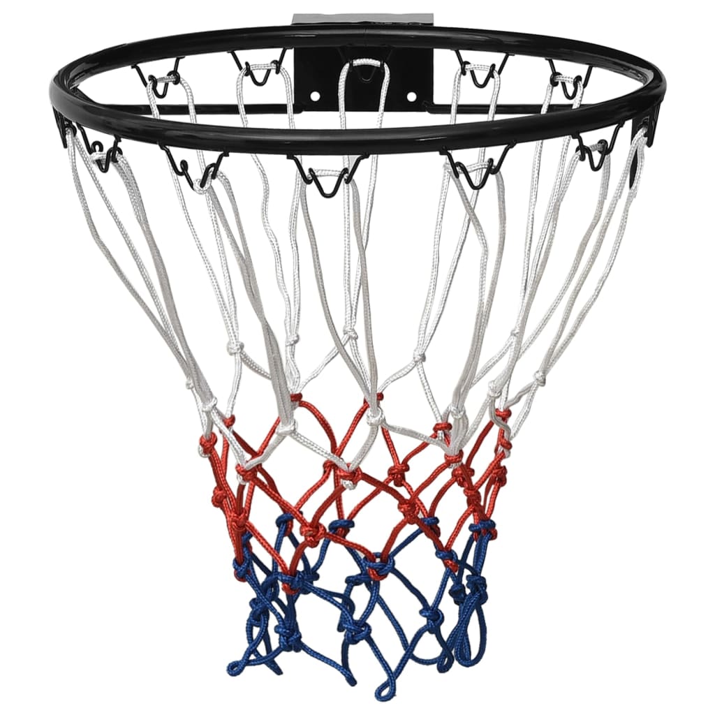 Berkfield Basketball Ring Black 39 cm Steel