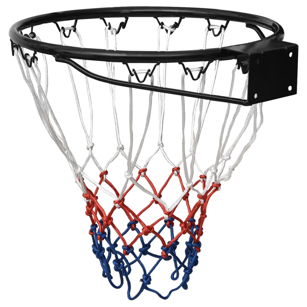 Berkfield Basketball Ring Black 39 cm Steel