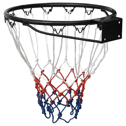 Berkfield Basketball Ring Black 39 cm Steel