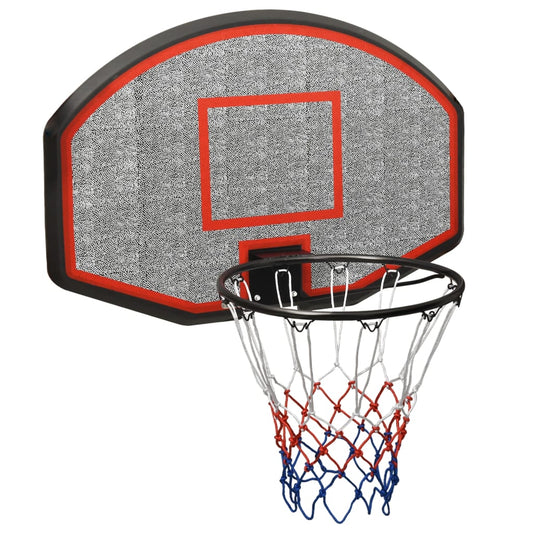 Berkfield Basketball Backboard Black 90x60x2 cm Polyethene