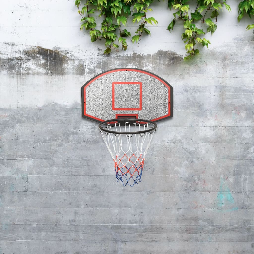 Berkfield Basketball Backboard Black 71x45x2 cm Polyethene