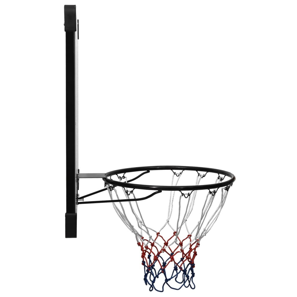 Berkfield Basketball Backboard Transparent 106x69x3 cm Polycarbonate