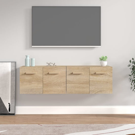 Berkfield Wall Cabinets 2 pcs Sonoma Oak 60x36.5x35 cm Engineered Wood