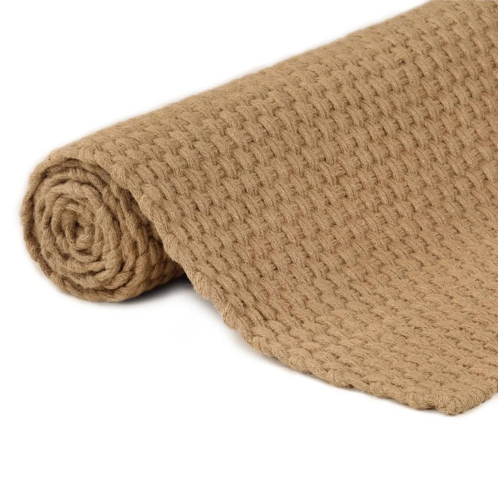 Berkfield Rug Rectangular Natural 200x300 cm Jute