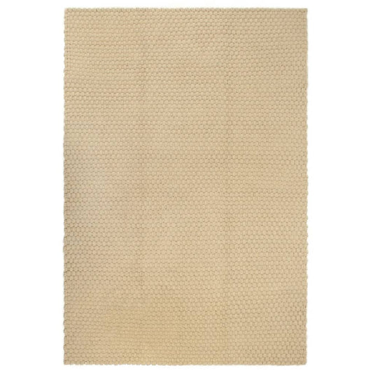 Berkfield Rug Rectangular Natural 120x180 cm Cotton