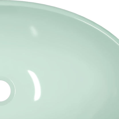 Berkfield Basin Tempered Glass 54.5x35x15.5 cm White