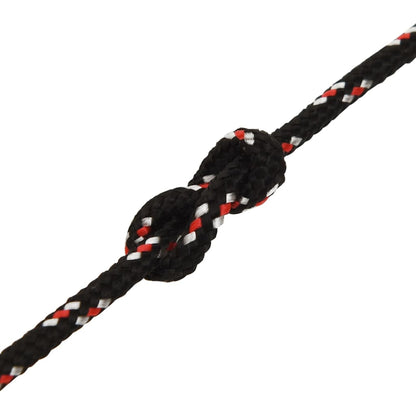 Berkfield Boat Rope Black 4 mm 500 m Polypropylene