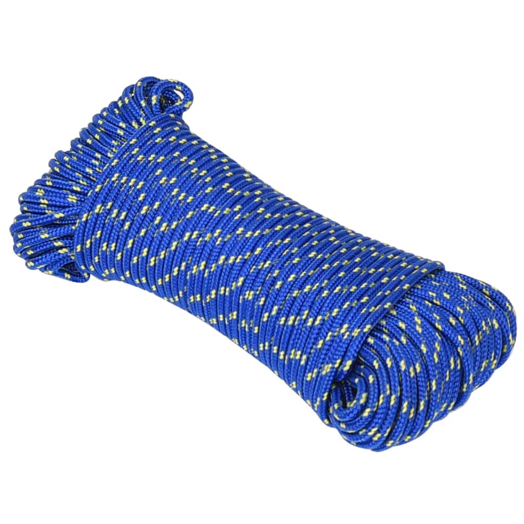 Berkfield Boat Rope Blue 5 mm 500 m Polypropylene
