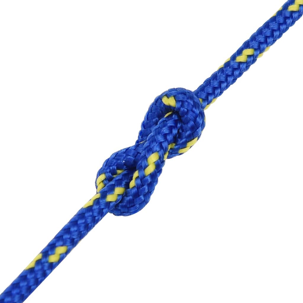 Berkfield Boat Rope Blue 5 mm 500 m Polypropylene