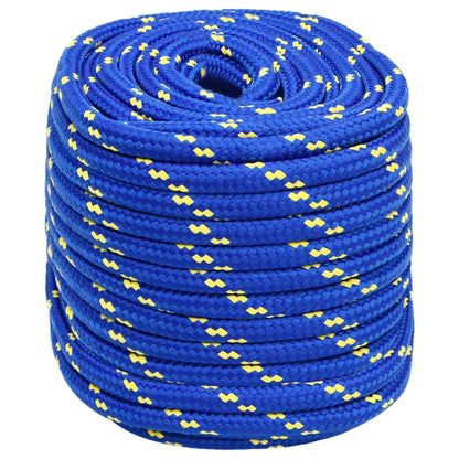 Berkfield Boat Rope Blue 16 mm 100 m Polypropylene