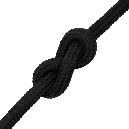 Berkfield Boat Rope Full Black 20 mm 25 m Polypropylene