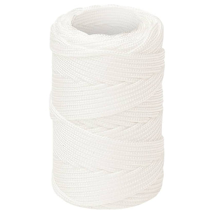 Berkfield Boat Rope Full White 2 mm 50 m Polypropylene