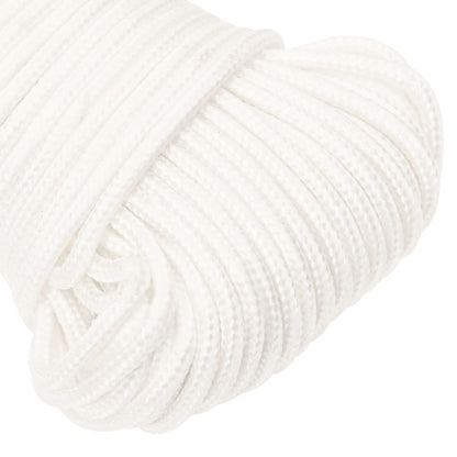 Berkfield Boat Rope Full White 5 mm 250 m Polypropylene