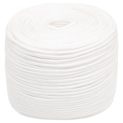 Berkfield Boat Rope Full White 6 mm 500 m Polypropylene