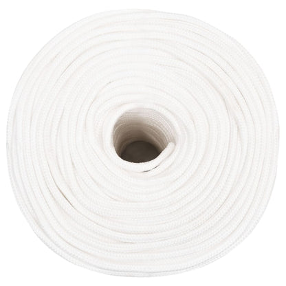 Berkfield Boat Rope Full White 6 mm 500 m Polypropylene
