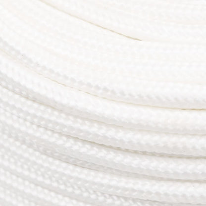 Berkfield Boat Rope Full White 8 mm 500 m Polypropylene
