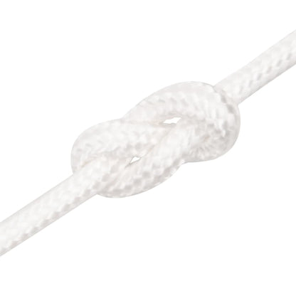 Berkfield Boat Rope Full White 8 mm 500 m Polypropylene