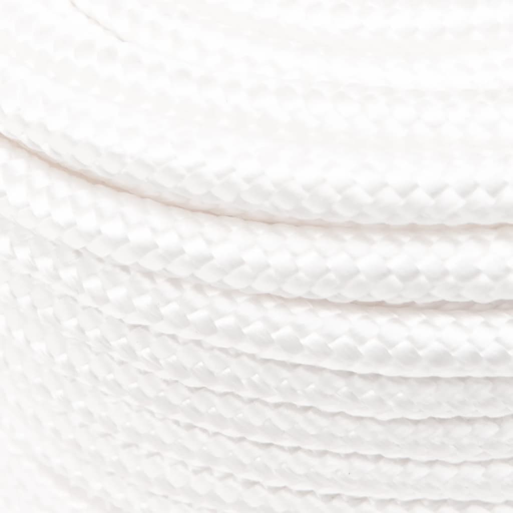 Berkfield Boat Rope Full White 14 mm 100 m Polypropylene
