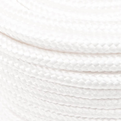 Berkfield Boat Rope Full White 14 mm 100 m Polypropylene