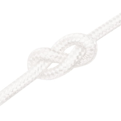 Berkfield Boat Rope Full White 14 mm 100 m Polypropylene