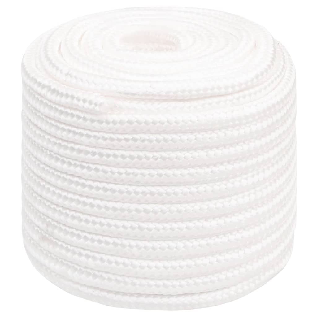 Berkfield Boat Rope Full White 16 mm 25 m Polypropylene