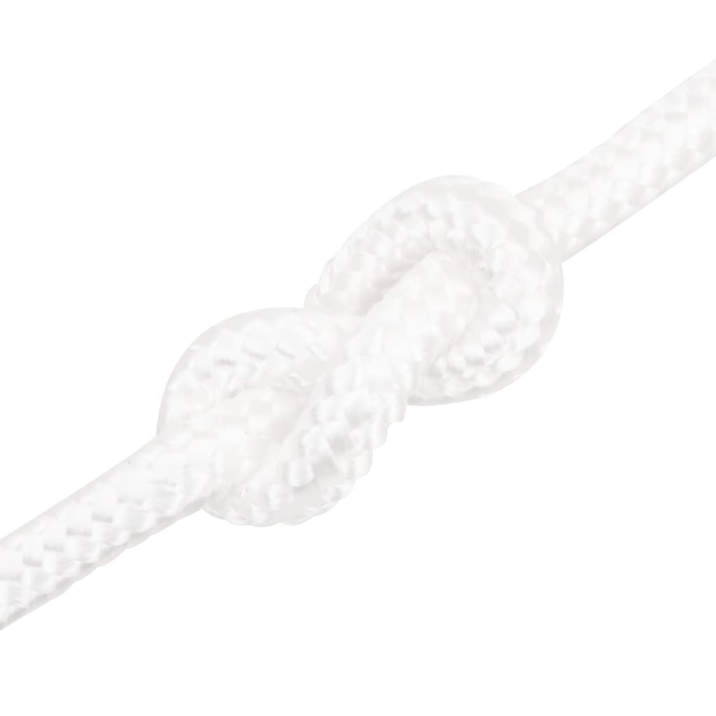 Berkfield Boat Rope Full White 16 mm 25 m Polypropylene
