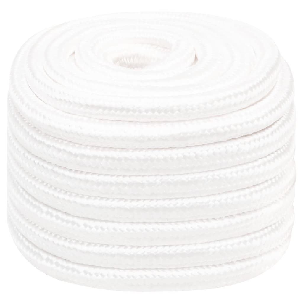 Berkfield Boat Rope Full White 20 mm 25 m Polypropylene