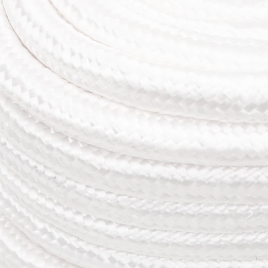 Berkfield Boat Rope Full White 20 mm 25 m Polypropylene
