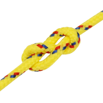 Berkfield Boat Rope Yellow 4 mm 50 m Polypropylene