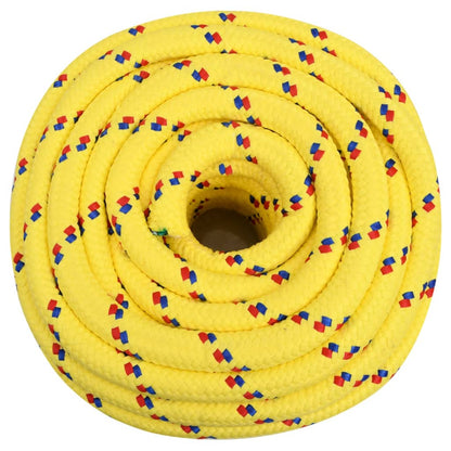 Berkfield Boat Rope Yellow 20 mm 100 m Polypropylene