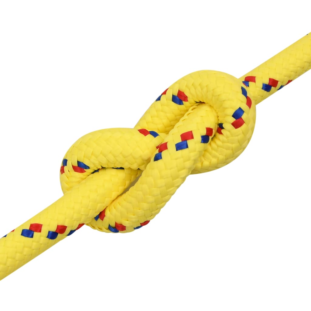 Berkfield Boat Rope Yellow 20 mm 100 m Polypropylene