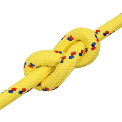 Berkfield Boat Rope Yellow 20 mm 100 m Polypropylene