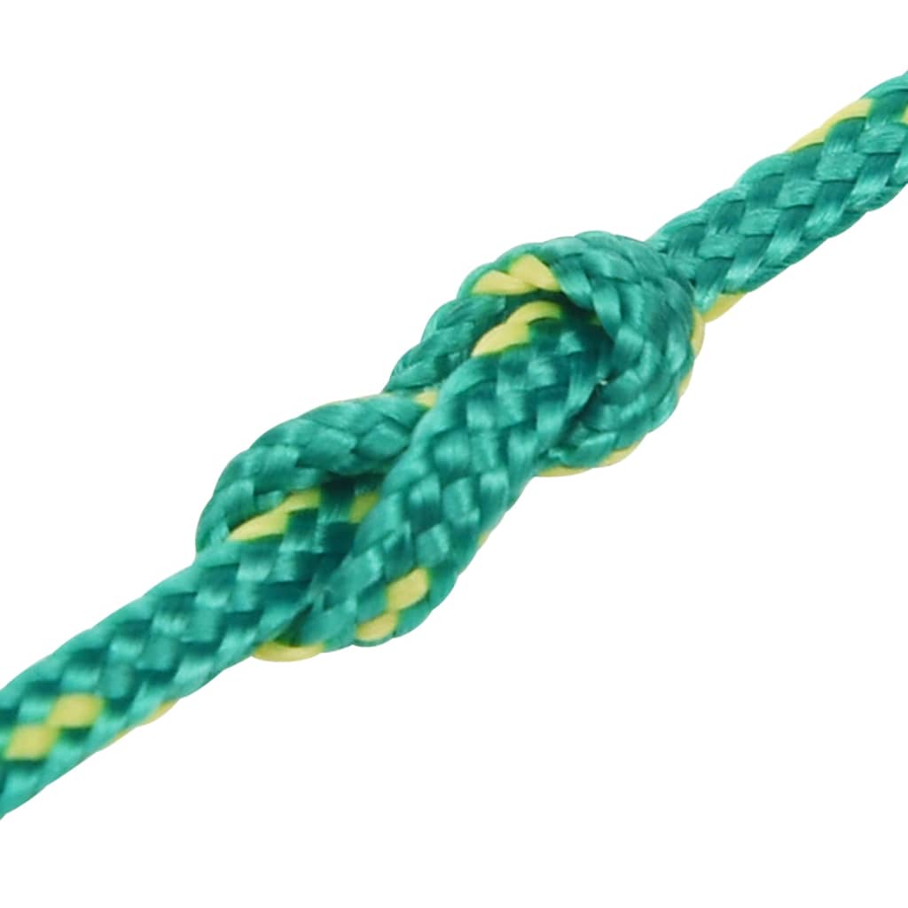Berkfield Boat Rope Green 2 mm 25 m Polypropylene