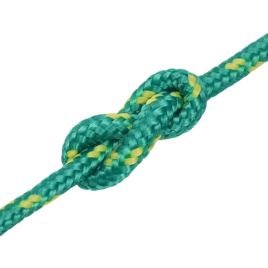 Berkfield Boat Rope Green 5 mm 250 m Polypropylene