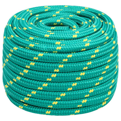 Berkfield Boat Rope Green 20 mm 25 m Polypropylene
