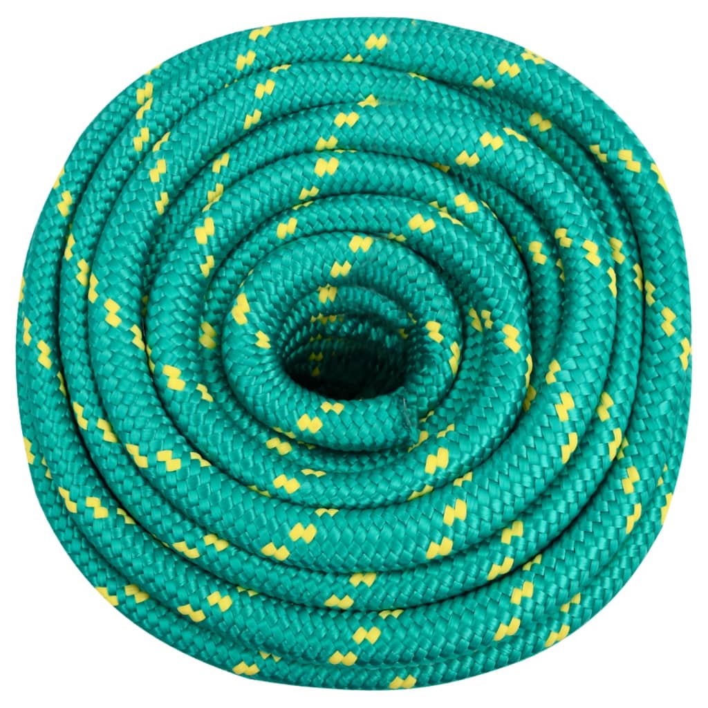 Berkfield Boat Rope Green 20 mm 25 m Polypropylene