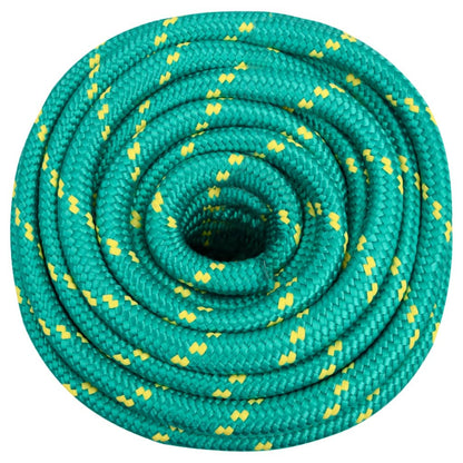 Berkfield Boat Rope Green 20 mm 25 m Polypropylene