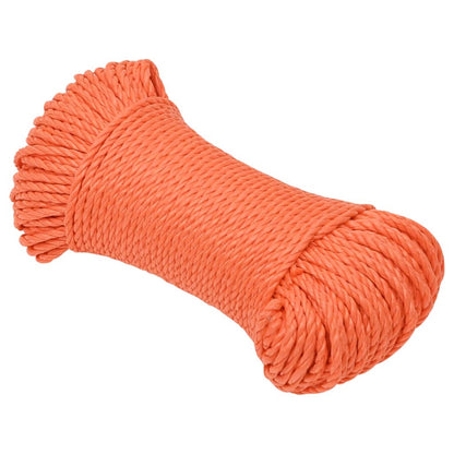 Berkfield Work Rope Orange 6 mm 50 m Polypropylene