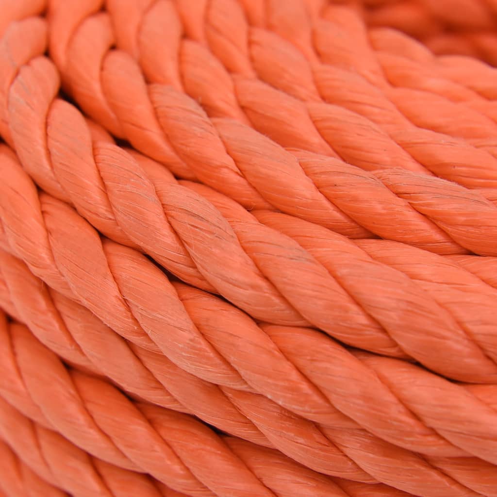Berkfield Work Rope Orange 12 mm 50 m Polypropylene