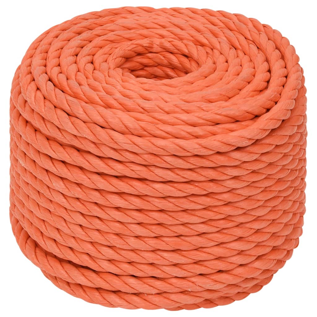 Berkfield Work Rope Orange 20 mm 100 m Polypropylene