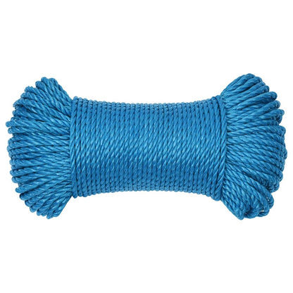 Berkfield Work Rope Blue 6 mm 100 m Polypropylene