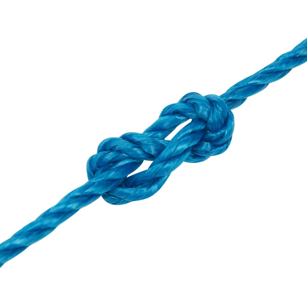 Berkfield Work Rope Blue 8 mm 250 m Polypropylene