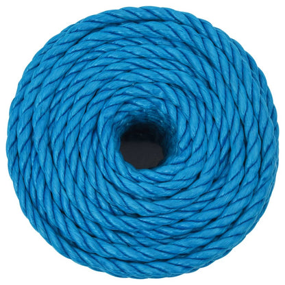 Berkfield Work Rope Blue 10 mm 25 m Polypropylene