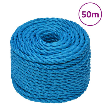 Berkfield Work Rope Blue 16 mm 50 m Polypropylene