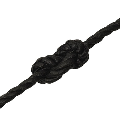 Berkfield Work Rope Black 16 mm 25 m Polypropylene