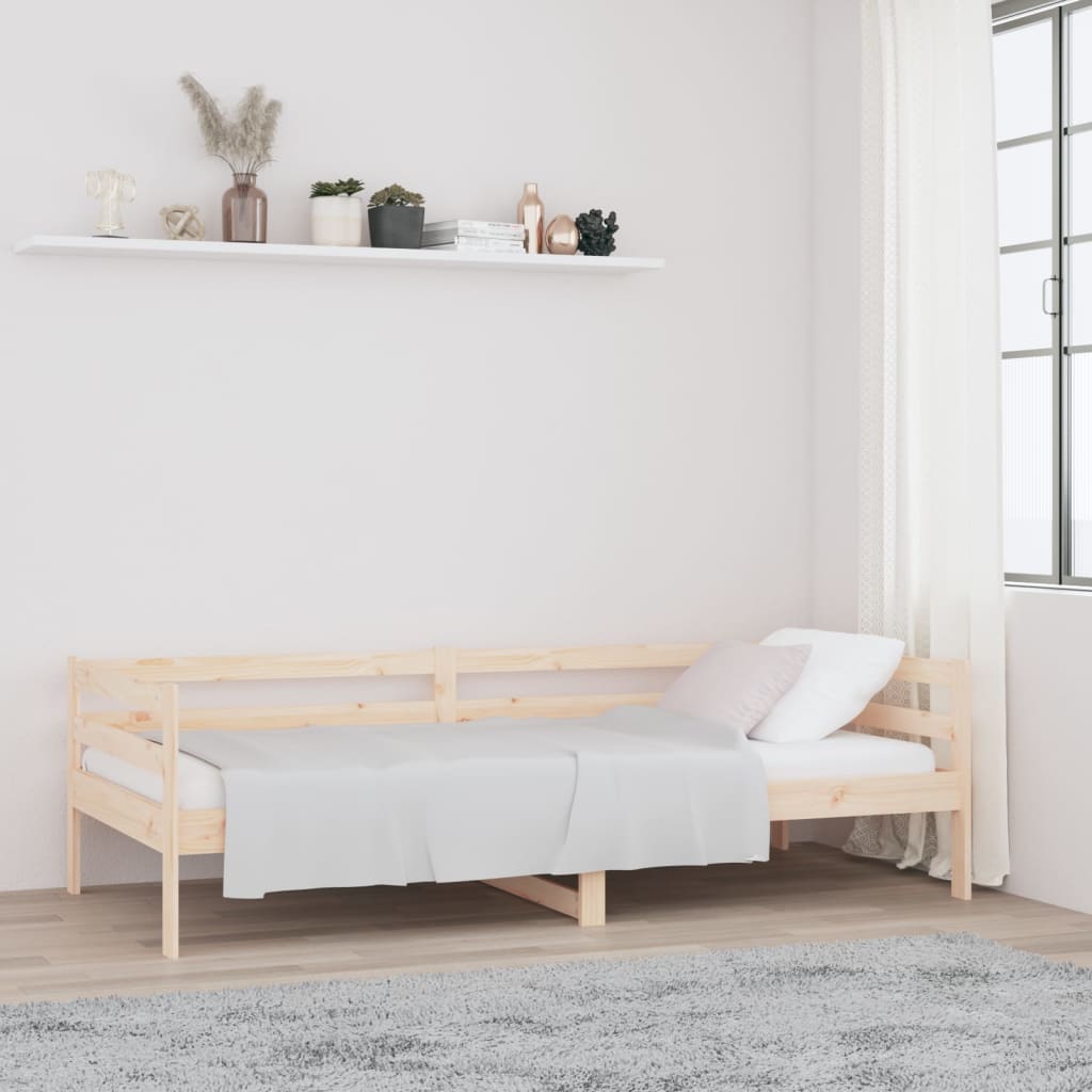 Berkfield Day Bed 90x190 cm Solid Wood Pine