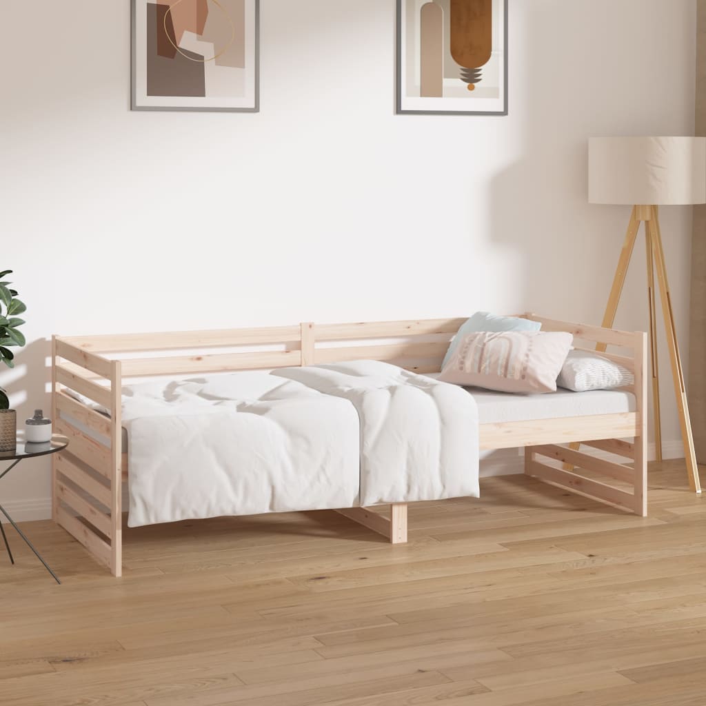 Berkfield Day Bed 80x200 cm Solid Wood Pine