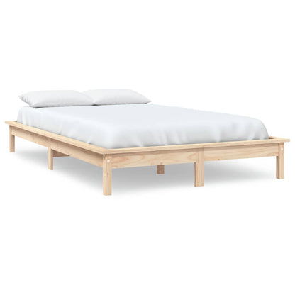 Berkfield Bed Frame 180x200 cm Super King Size Solid Wood Pine